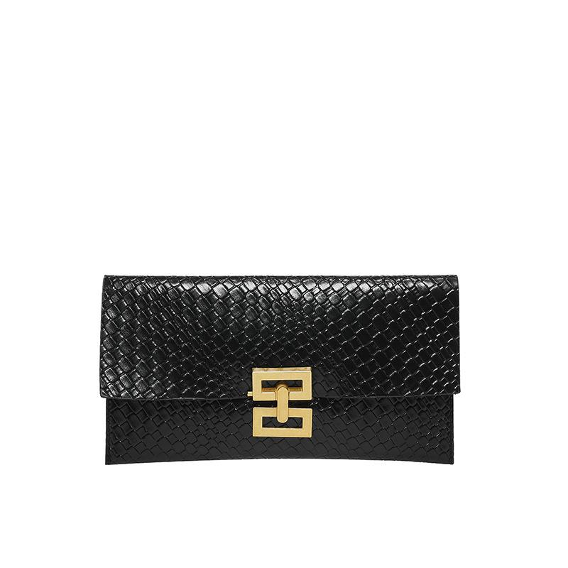 Avenue Wallet With Chain dark green/light gold |  Womens Evening and Clutch Bags Bags dark green