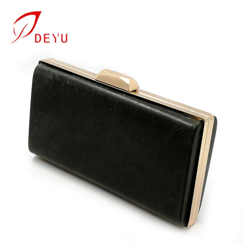 Diamond Cocktail Clutch black/gold |  Womens Evening and Clutch Bags Bags black