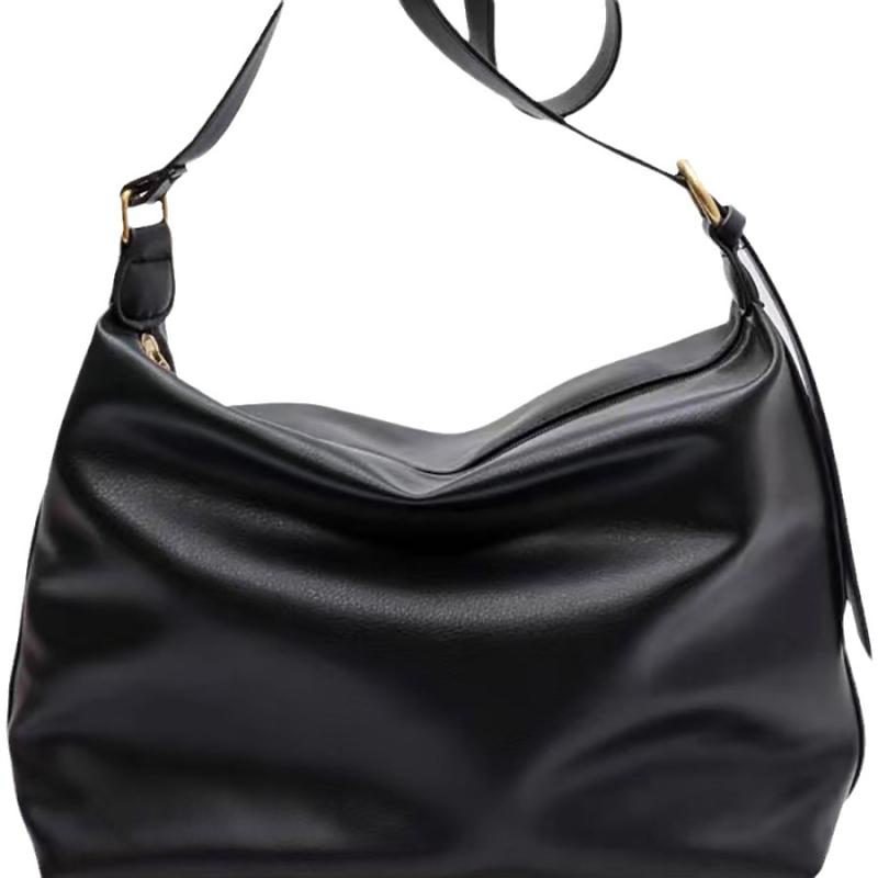 Diamond Soft Hobo/s black/gold |  Womens Shoulder Bags Bags black