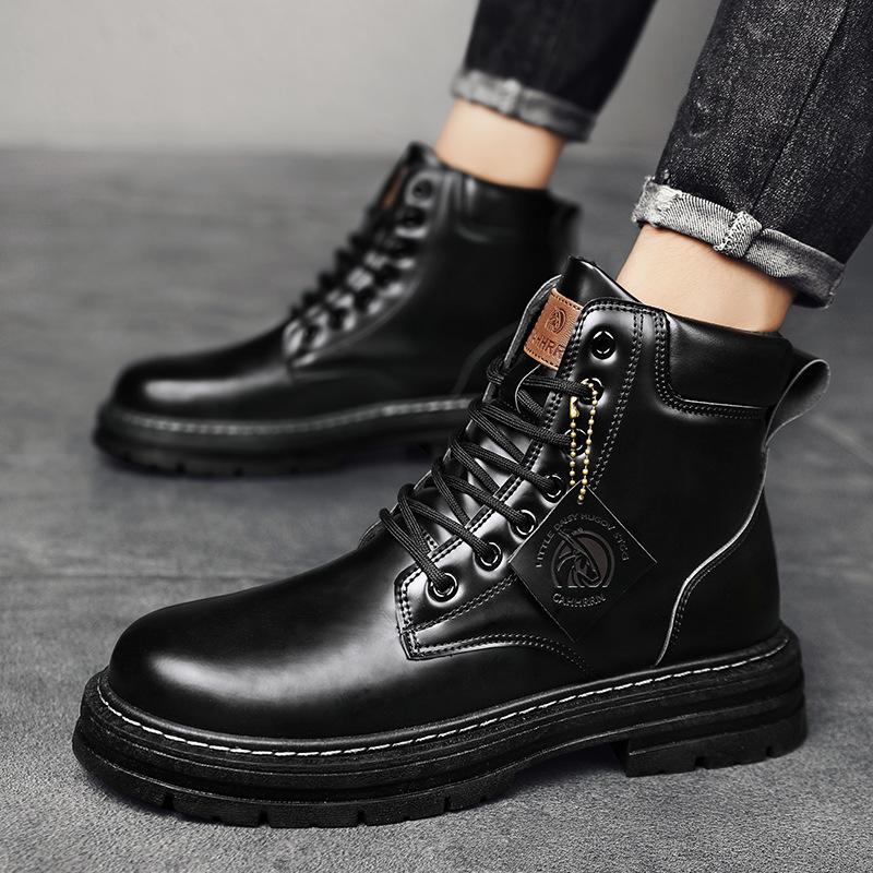 Marlow Combat Boot black |  Mens Casual Shoes Casual Shoes black