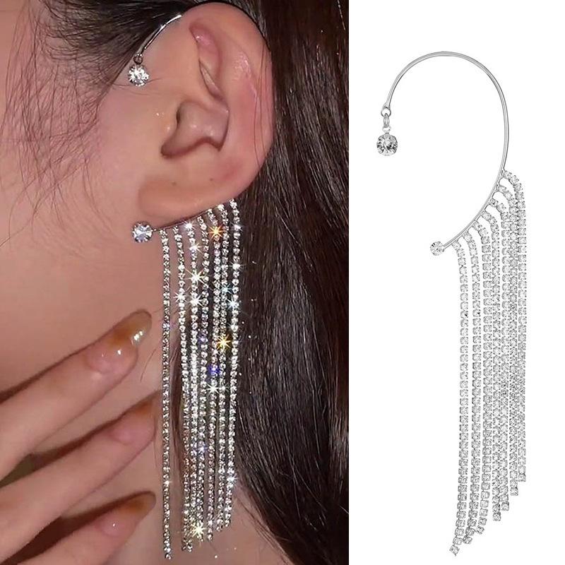 Right Fringe Ear Cuff  |  Womens Jewellery Accessories Jewellery